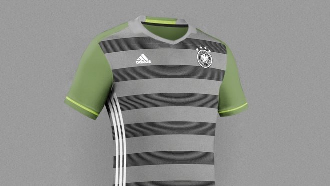 Das EM 2016 Away Trikot von Deutschland.