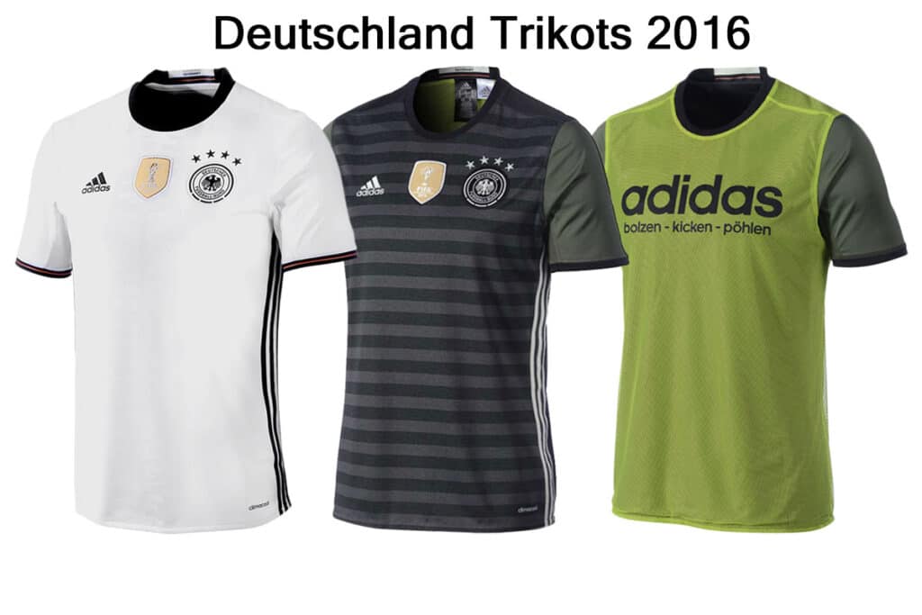 DFB Trikots 2016 - so sahen sie aus